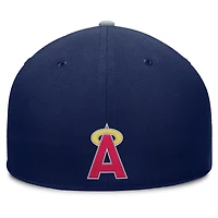 Men's Fanatics  Navy/Gray California Angels Yard Fitted Hat