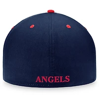 Men's Fanatics Navy/Red California Angels Cooperstown Collection Two-Tone Fitted Hat