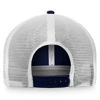 Men's Fanatics Navy/White California Angels Cooperstown Collection Core Trucker Snapback Hat