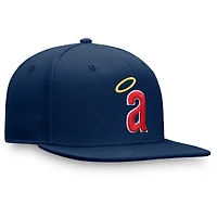 Men's Fanatics Navy California Angels Cooperstown Collection Core Snapback Hat