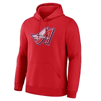 Men's Fanatics Red California Angels Era Hoodie