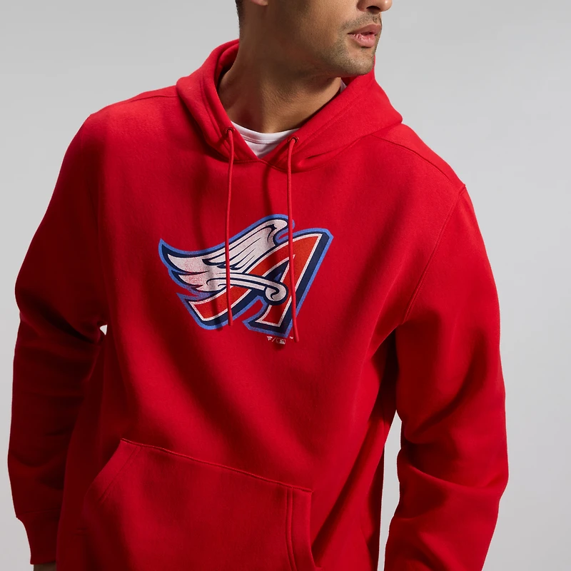 Men's Fanatics Red California Angels Era Hoodie