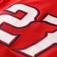 Men's Mitchell & Ness Vladimir Guerrero Red California Angels Authentic Batting Practice Jersey