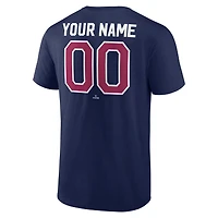 T-shirt personnalisé bleu marine California Angels Cooperstown Collection Winning Streak pour homme