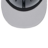 Men's New Era Black California Angels Cooperstown Collection Retro Spring Training 59FIFTY Fitted Hat