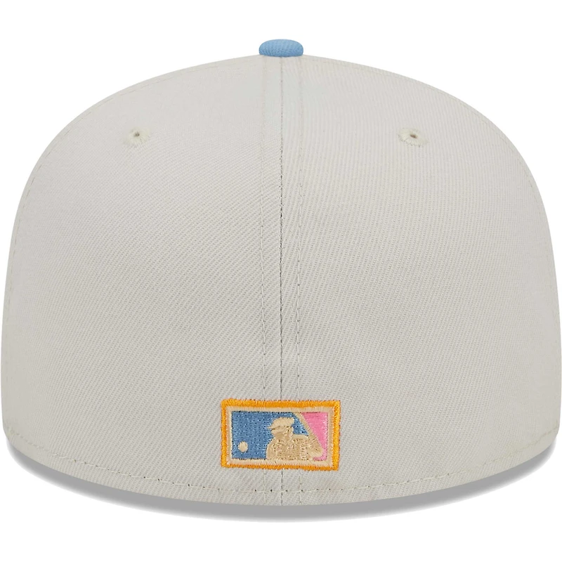 Casquette ajustée 59FIFTY California Angels Beach Front naturelle New Era pour homme