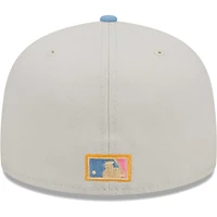 Casquette ajustée 59FIFTY California Angels Beach Front naturelle New Era pour homme