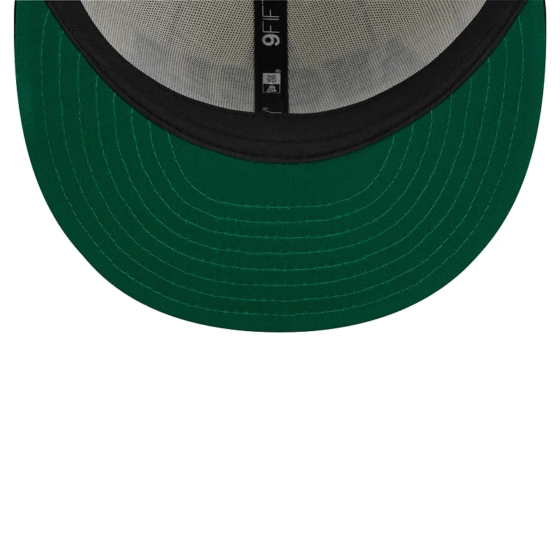 Casquette Snapback à rayures blanches 9FIFTY des California Angels de New Era pour homme