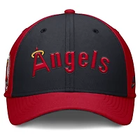 Casquette Nike Performance Flex Rise Swoosh pour homme, rouge/bleu marine, California Angels