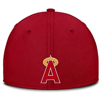Casquette Nike Performance Flex Rise Swoosh pour homme, rouge/bleu marine, California Angels