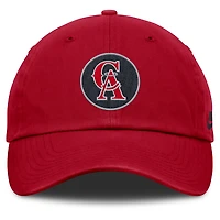 Casquette ajustable Nike rouge California Angels Club pour homme