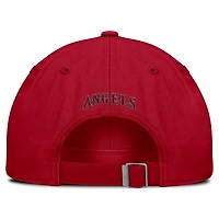 Casquette ajustable Nike rouge California Angels Club pour homme