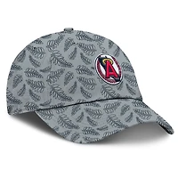 Women's Fanatics  Gray California Angels Cooperstown Collection Shift Adjustable Hat
