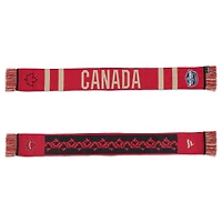 Écharpe de l'équipe de mise au jeu des 4 nations Canada 2025 Fanatics pour hommes