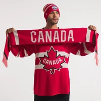 Men's Fanatics Canada 2025 4 Nations Face-Off Team Scarf
