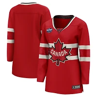 Women's Fanatics  Red Canada 2025 4 Nations Face-Off Breakaway Jersey
