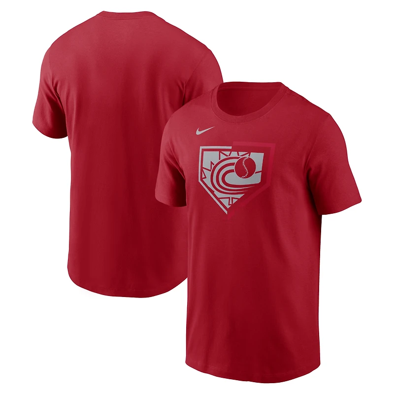 T-shirt Nike rouge Canada Baseball 2026 World Classic Icon pour homme