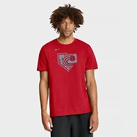T-shirt Nike rouge Canada Baseball 2026 World Classic Icon pour homme