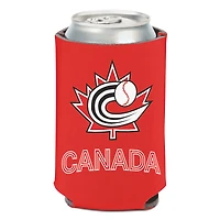 Refroidisseur de canette WinCraft Canada Baseball 12 oz Classique mondiale de baseball 2023