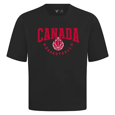 Men's Levelwear White Canada Basketball Archway T-Shirt