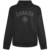 Sweat à capuche noir Levelwear Canada Basketball Make The Cut pour homme