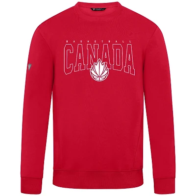 Men's Levelwear Canada Basketball Textbook Fleece Sweatshirt