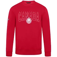 Men's Levelwear Canada Basketball Textbook Fleece Sweatshirt