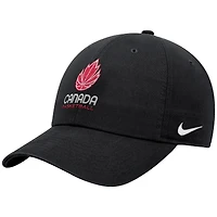 Men's Nike Black Canada Basketball Campus Adjustable Hat