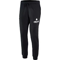 Men's Nike Black Canada Basketball Club Fleece Jogger Pants