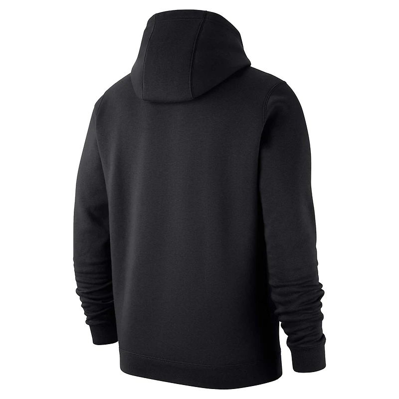 Men's Nike  Black Canada Basketball Club Fleece Pullover Hoodie