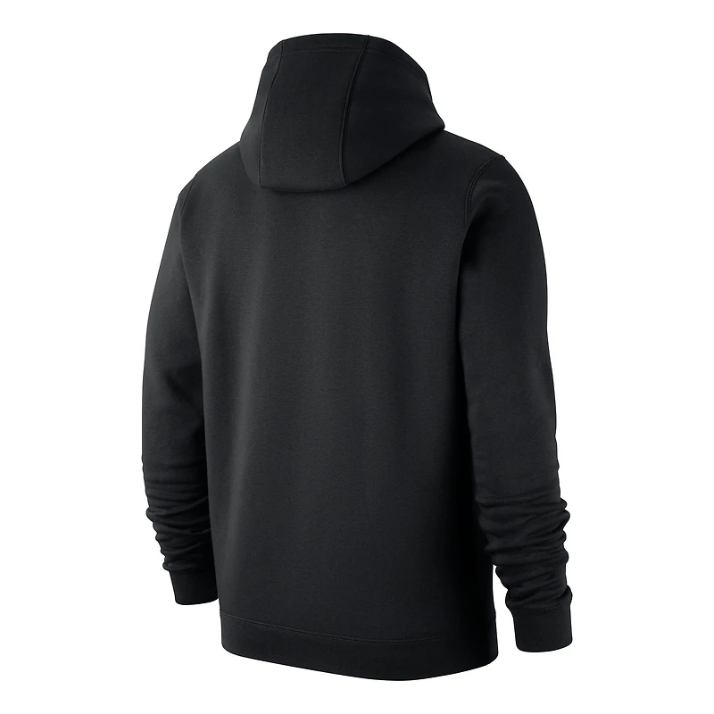 Men's Nike  Black Canada Basketball Club Fleece Pullover Hoodie