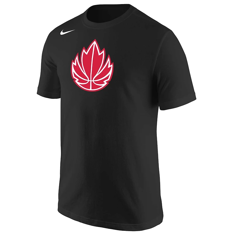 Men's Nike Black Canada Basketball Core T-Shirt