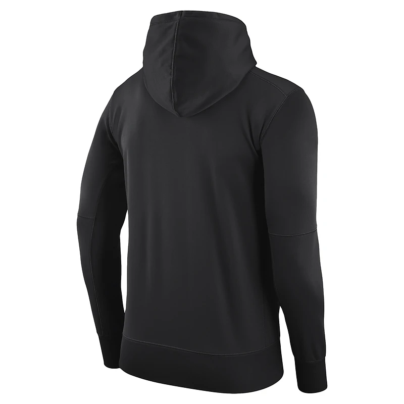 Men's Nike Black Canada Basketball Therma Pullover Hoodie
