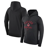 Men's Nike Black Canada Basketball Therma Pullover Hoodie