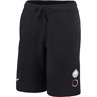 Men's Nike Black Canada Basketball Unified Club Fleece Shorts