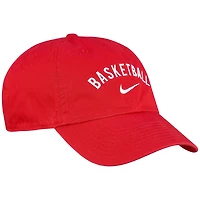 Men's Nike Red Canada Basketball Campus Adjustable Hat