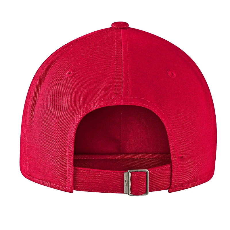 Casquette ajustable Nike Canada Basketball Campus pour homme rouge