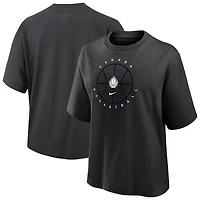 Women's Nike  Black Canada Basketball Boxy T-Shirt