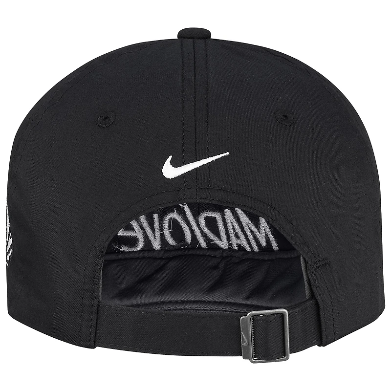 Women's Nike Black Canada Basketball Mad Love Adjustable Hat