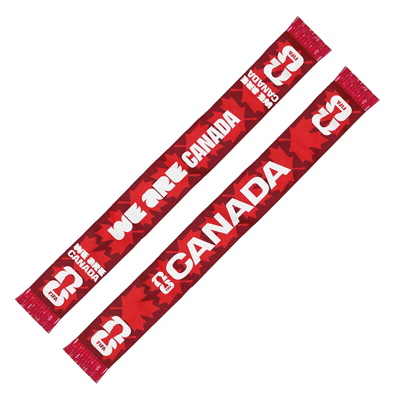 Écharpe de la Fédération canadienne de la Coupe du Monde de la FIFA 2026