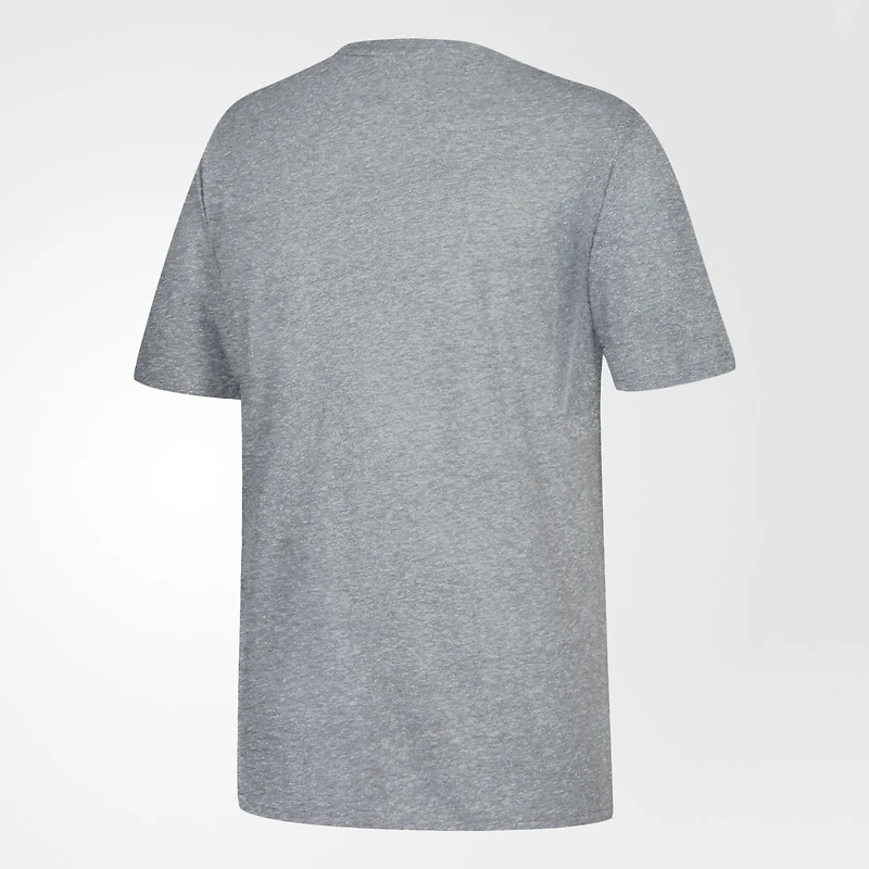 Men's adidas Heathered Gray Canada Soccer Drum - T-Shirt