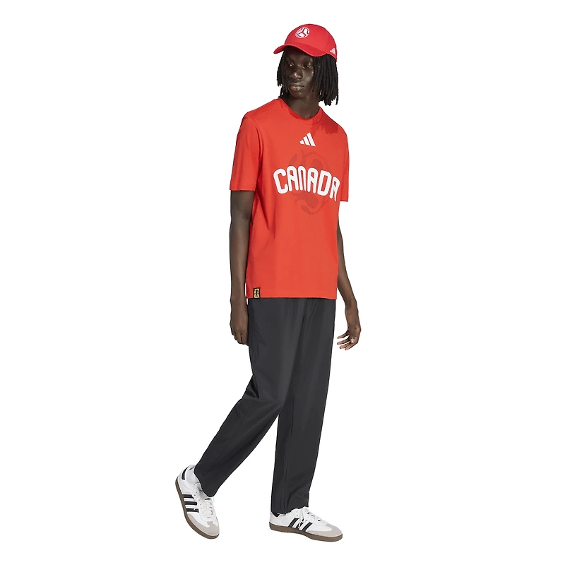 Men's adidas  Red Canada Soccer 2026 FIFA World Cup Country T- Shirt