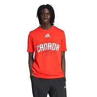 Men's adidas  Red Canada Soccer 2026 FIFA World Cup Country T- Shirt