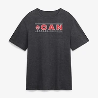 Men's Red Canada Soccer Tenacious Grit T-Shirt
