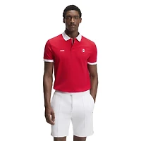 Polo Hugo Boss rouge Canada Lux Paddy pour homme
