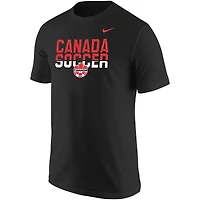 Men's Nike Black Canada Soccer Core T-Shirt