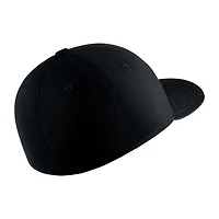 Nike noir Canada Soccer pour hommes avec logo principal Swoosh Performance Flex - Casquette