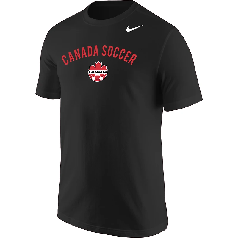 Men's Nike Black Canada Soccer Wordmark T-Shirt