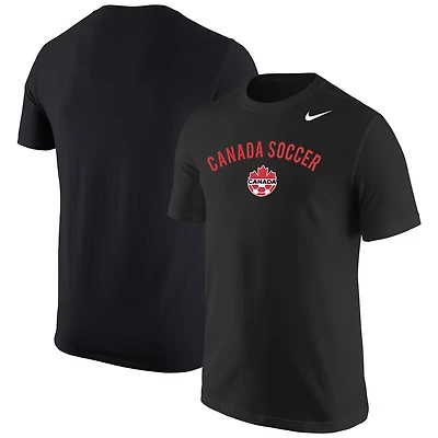 Men's Nike Black Canada Soccer Wordmark T-Shirt