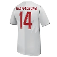 Maillot réplique Nike Jacob Shaffelburg blanc Canada Soccer 2026 Third Stadium pour homme